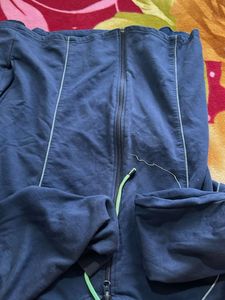 Blue Zip-Up Jacket