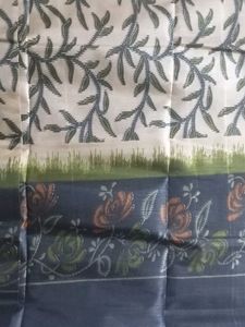 Floral Print Saree