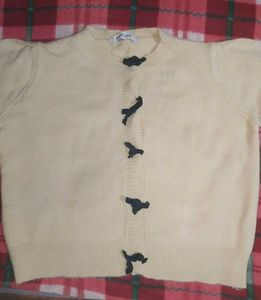 Cute Cardigan with Bow Details