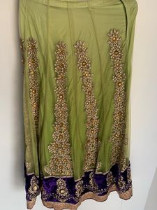 Xs Size Lehenga, Choli With Dupatta/Half