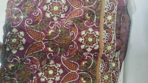 Net Embroidered sareer