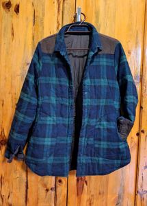 Vintage Plaid Quilted Jacket