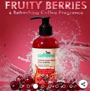 Mcaffeine Bodywash Coffee &amp; Berries Sealed