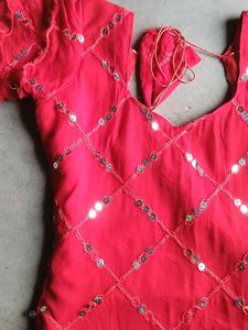 Mirror Work Kurti