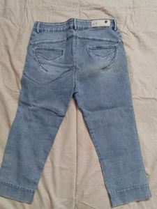 Denim Capri
