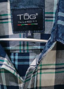 Stylish Blue Check Shirt
