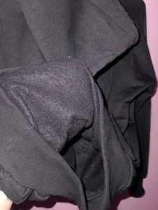 Black Graphic Hoodie.