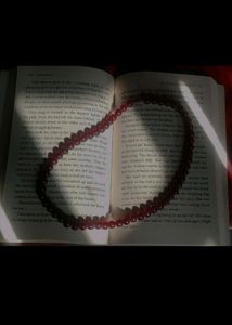 Maroon Beads Necklace ❤️