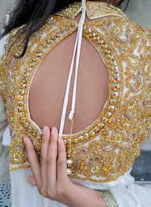 White gown!