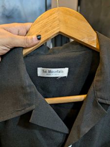 Men&#39;s Black Halfsleeve Shirt