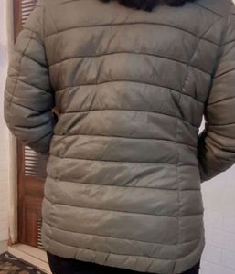 Olive Green Puffer Jacket (item 53)