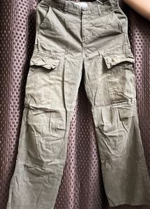 Olive Green Cargo Pants