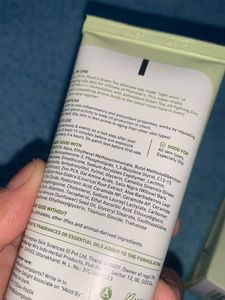 PLUM Green Tea &amp; Zinc Sunscreen gel SPF 50PA++++