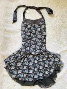 Y2K Halter Neck Dress