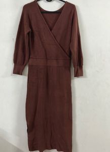 Woolen Bodycone Dress
