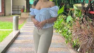 Zara Peplum Top