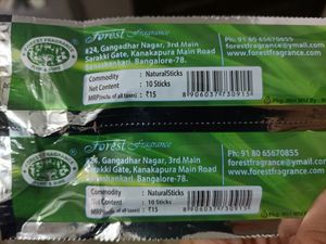 Bodyguard Mosquito Repellent Incense Sticks
