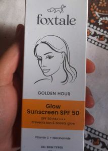 Foxtale Glow Sunscreen SPF 50