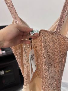 Sequin Bodysuit Top