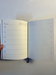 MUJI 2025 Planner Notebook A6 Diary