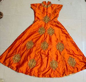 anarkali long gown