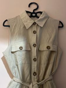 Casual Tan Romper
