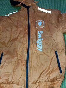 Swiggy, Zomato and blinkit winter jacket