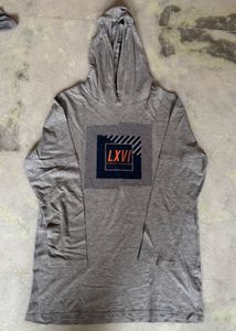 Graphic Print Hoodie T-Shirt