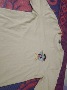 Beige Oversized Ts