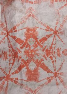 Poly cotton tie &amp; dye long kurti
