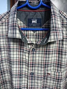 Basics Men's Plaid Button-Down Shirt