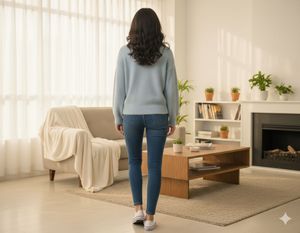 Cozy Blue Sweater