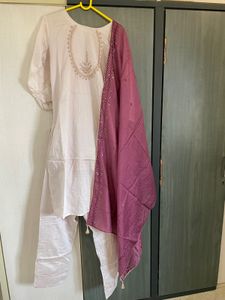 Elegant Embroidered Kurta Set