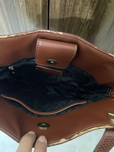 Brown Shoulder Bag