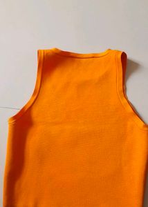 Zara Orange Tank Top