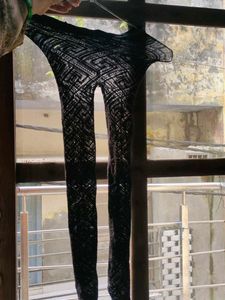 Sheer Patterned Tights