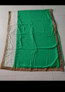 Chiken Work Party Wear Saree