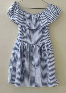 Trendy Stripes Off Shoulder Summer Dress🤩