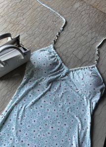 Floral Halter Mini Dress