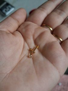 Cute Stud Earrings Gold