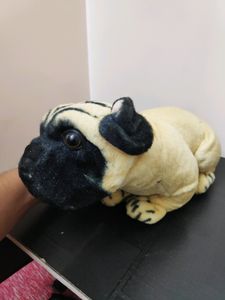 Brown Pug Dog StuffedSoft Toy