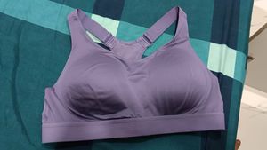 Lavender Sports Bra from Decathlon Size-XL