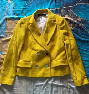 Zara yellow Blazer
