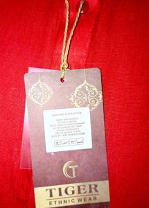 Red Ethnic Kurta