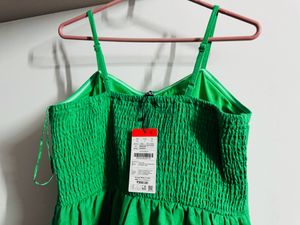 Zudio Green Midi Dress