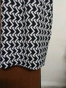 Chic Black &amp; White Kurta