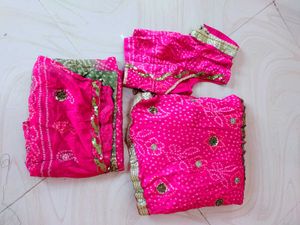 बांधनी लहंगा चोली