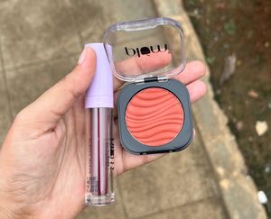 Plum Lipstick &  Blush Buy 1 Get 1Free