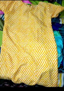 Striped Kurtis - Vibrant Colors,Size Xxl Urgent Rs