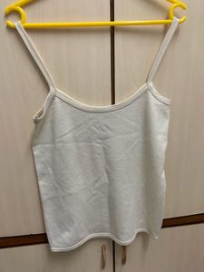 White Tank Top &amp; bra combo